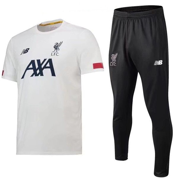 Entrenamiento Liverpool Conjunto Completo 2019-20 Blanco Negro